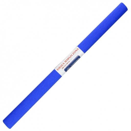 CRIPPED vreckový papier do školy 50CM 2M MODRÝ VÝTLAČ