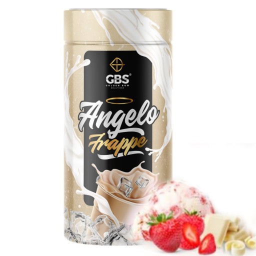 GBS FRAPPE instantná káva 150 g ZMRZLINA BIELA ČOKOLÁDA S JAHODOU
