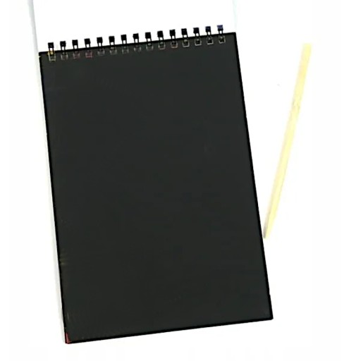 Dúhová stieracia hra A5 + stylus, 10 listov.