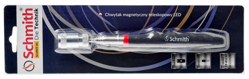 MAGNETICKÝ TELESKOPICKÝ LED UCHOVÁVAČ 81cm SCHMITH