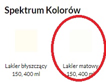 FARBA ČISTÝ LAK MATNÝ SPREJ 400 ml