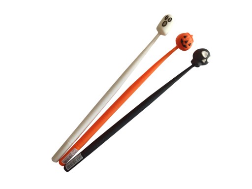Halloweenske pero 24 cm