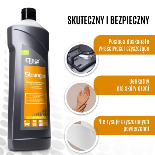 Clinex STRONGER Čistiace mlieko 750 ml