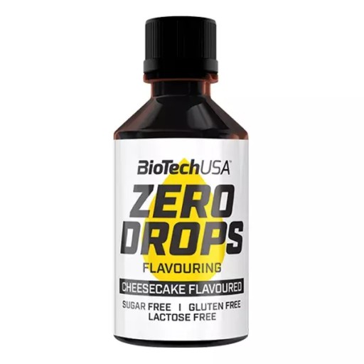 BIOTECH ZERO DROPS Kvapky s príchuťou BEZ LAKTÓZY A LEPKU 50 ml