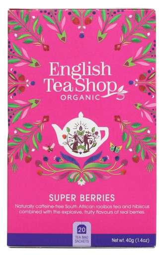 ENGLISH TEA SHOP Ovocný čaj (20x2g) - BIO