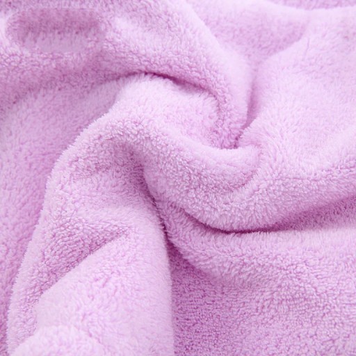 Vlasový turbanový uterák z mikrovlákna na sušenie fialová SEOL Cosmetics