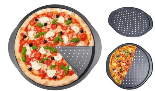PLECH NA PEČENIE PIZZY PLECH NA PIZZU 38 cm