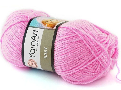 Baby YarnArt priadza 10119 ružová