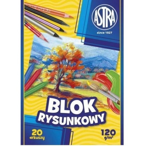 ASTRA KRESLENIE BLOK A4 120G