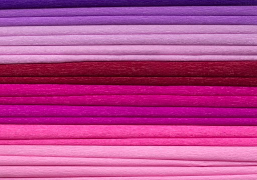 SADA hodvábnych papierov Happy Color CRIPPED, RUŽOVÝ MIX, 10 kusov