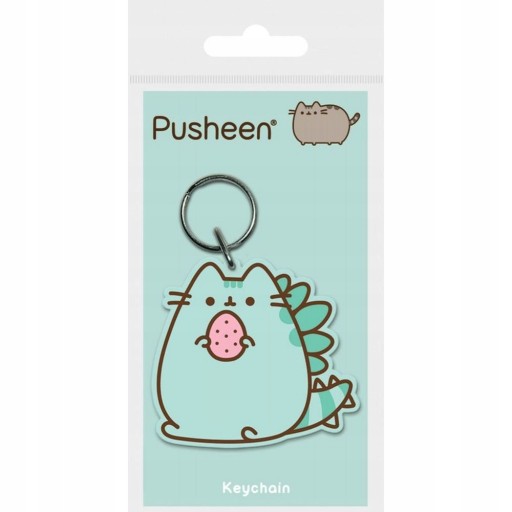 PUSHEEN KEYRING PUSHEENOSAURUS ORIGINAL MAČKA DINOSAUR