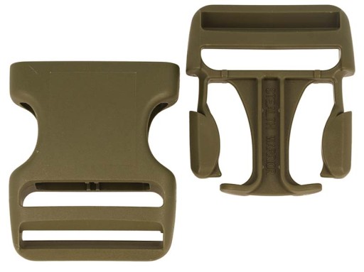 Plastová pracka Duraflex 38mm ARMY GREEN