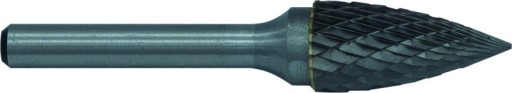 Fréza rotačný pilník zahrotená oceľ 6x18x6 G Krypton