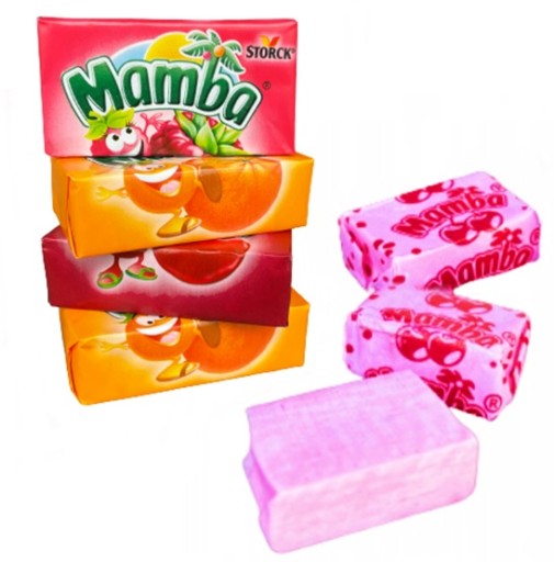 MAMBA rozpustný prúžok na gumu 4ks x 26,5g