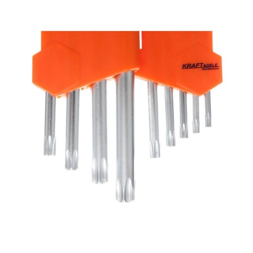 TORX SÚPRAVA SIMUSOVÝCH KĽÚČOV 9 KUSOV SÚPRAVA SÚMRAK T10-T50 KD10295