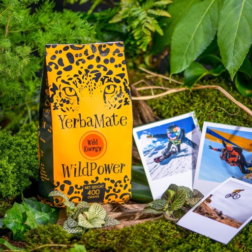 YERBA MATE WILD POWER WILD ENERGY ENERGY ENERGY ŽENŠEN GUARANA ANANÁS 400G