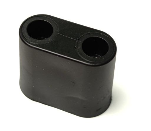 STOP Stopper Gumová zarážka bočnej brány dverí Čierna 40mm