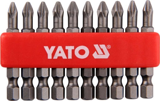 Nástavce na skrutkovač ph2x50mm 10 ks YATO