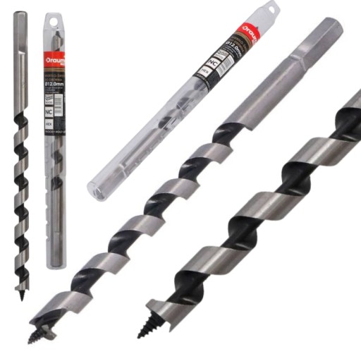 VŔTAČKA NA DREVO VŔTAČKA 12 X 230 mm HSS PRÉMIOVÝ ŤAH
