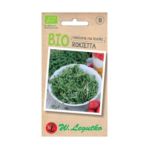 BIO - SUPERFOOD semienka rukoly na klíčky