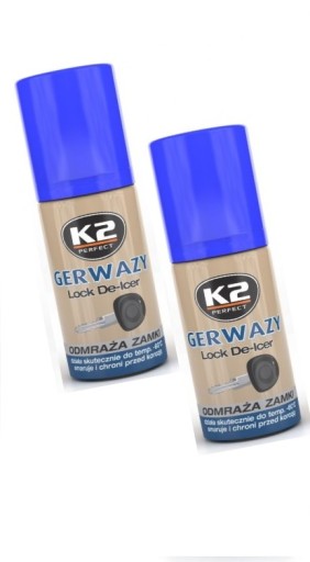 K2 GERWAZY ROZMRAZOVAČ ZÁMKU -60 STUPŇOV 50ml