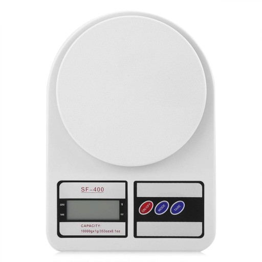 PRESNÁ KUCHYŇSKÁ VÁHA 10kg / 1g DOMÁCA ELEKTRONICKÁ TÁRA LCD + BATÉRIE