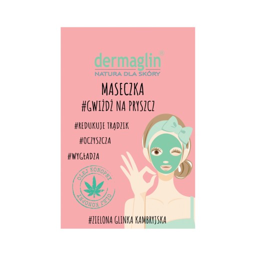DERMAGLIN WHISTLE MASKA NA ČISTENIE pupienkov