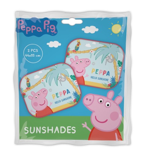 Bočné závesy 2 ks 44*35cm PEPPA PIG