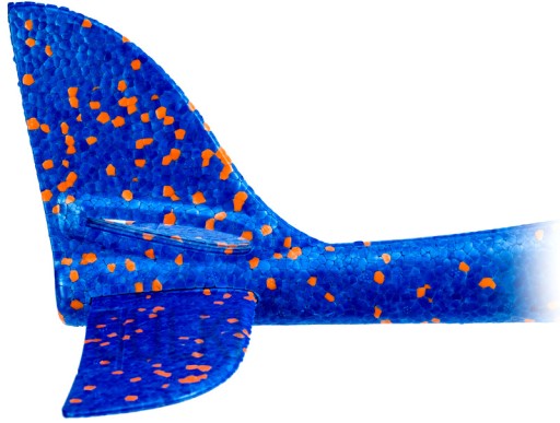 STYROPENOVÝ LIETADOVÝ KLUZÁK 47 CM SO SVIETIACI LED