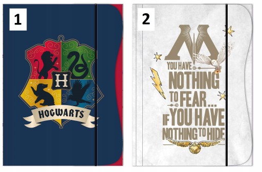 A4 zložka Harry Potter s gumičkou