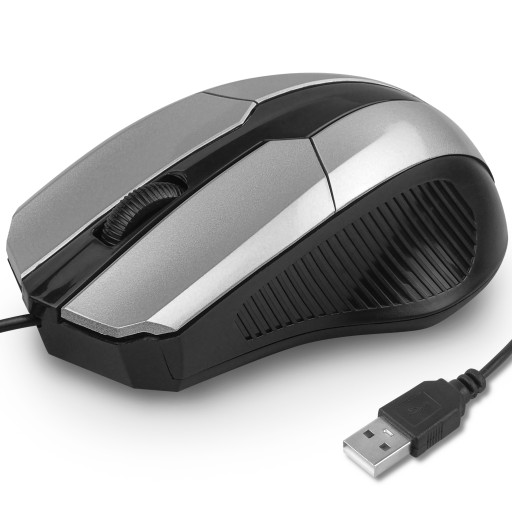 KÁBOVÁ MYŠ USB POČÍTAČOVÁ HERNÁ MYŠ