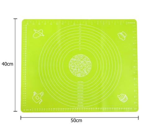 Silikónová podložka na stôl XL 40x50 cm s podložkou na mieru