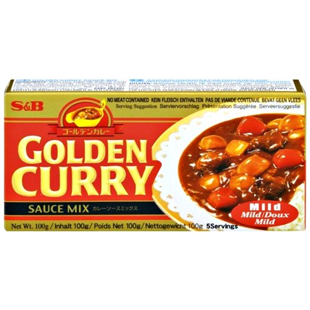 Golden Curry Mild 92g S&B jedlo