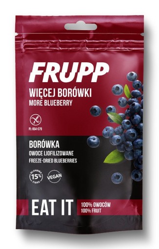 FRUPP MRAZOM SUŠENÉ OVOCIE ČUČORICE 15 g - CELIKO