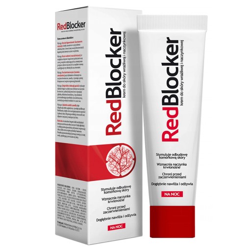 RedBlocker, nočný krém na cievnu pleť 50 ml