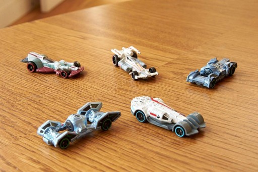loď CAR HOT WHEELS STAR WARS TIE ADVANCED