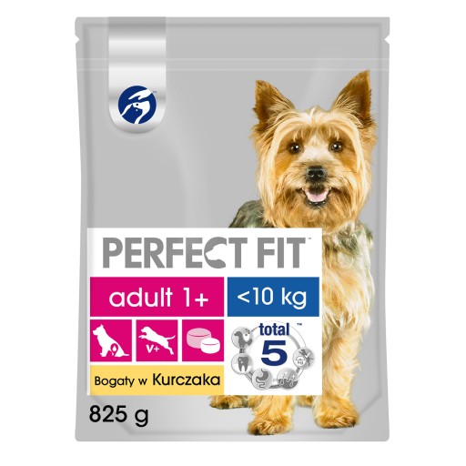 PERFECT FIT SUCHÉ KRMIVO PRE PSY MALÝCH PLEMEN 825G