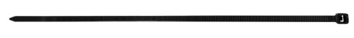Sťahovacie pásky 4,8 x 370 mm, 75 ks NEO čierna 01-612