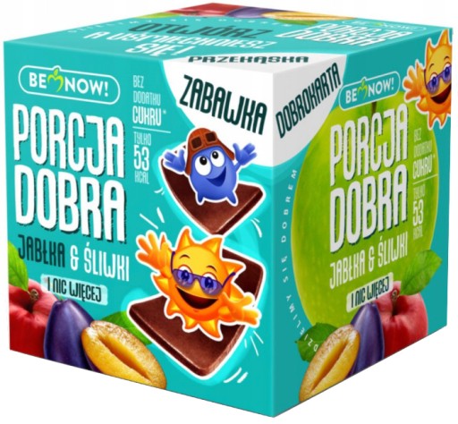 Jablkovo-slivkové KOCKOVÉ LISTY, DOBRÁ PORCIA, 16 g | HRAČKA PREKVAPENIA