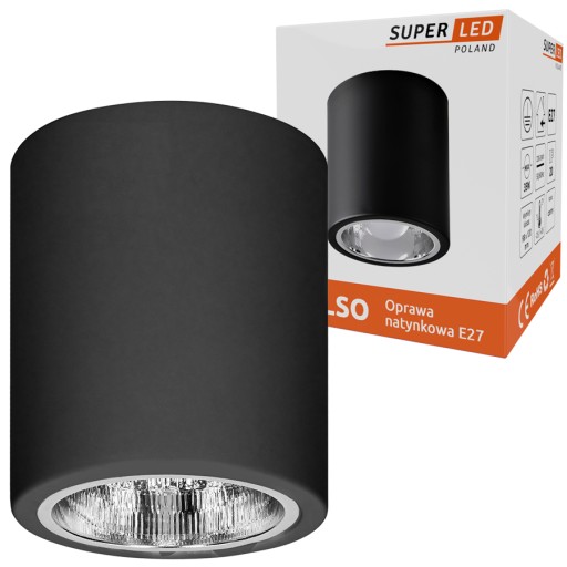 Prisadené stropné svietidlo E27 LED SuperLED trubica