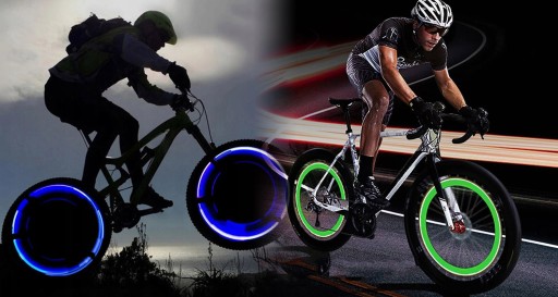 VENTS VENTS VENTS Luminous 2ks LED poťahy na bicykel alebo auto