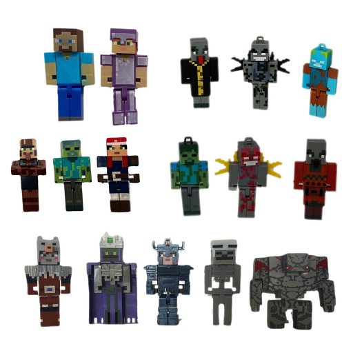 TAŠKA NA PREKVAPENIE MINECRAFT 3 KARTY + POSTAVA, PERFEKTNÝ DARČEK