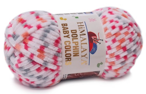 HIMALAYA HRUBÁ priadza DOLPHIN BABY COLORS 80420