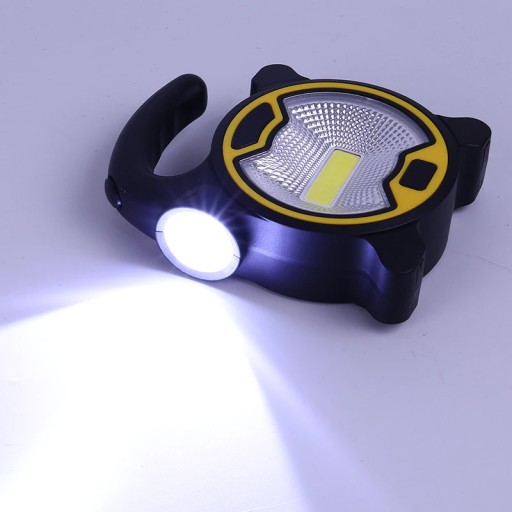 VÝKONNÁ COB LED DIELENSKÁ LAMPA S RÚČKOU