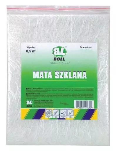 Sklenená podložka 450g/m2 Boll, rozmer 0,5m2