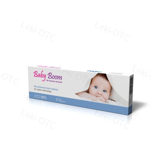 Tehotenský test Paso Baby Boom Stream 1 ks.