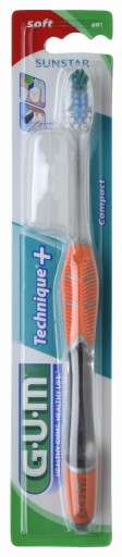 Zubná kefka jemná ústna hygiena Sunstar Technique+ 1 ks