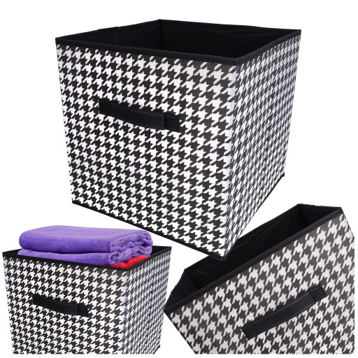 ORGANIZÁTOR ŠATNÍKA, textil, 25x25x25 cm, na doplnky, oblečenie, držiak na košík