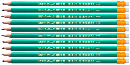 Ceruzka BIC Evolution HB 655 s gumou, 12 kusov