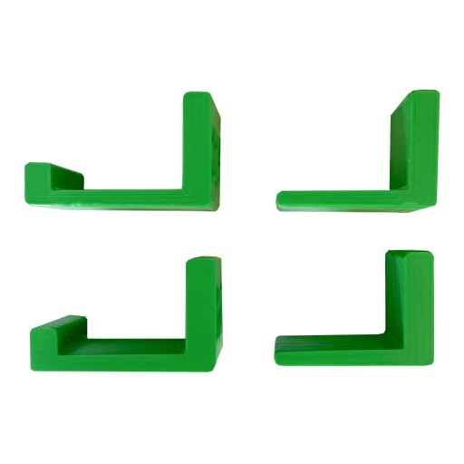 Dištančné podložky NA NASTAVENIE VPREDU, medzera 2,5mm, 4 ks